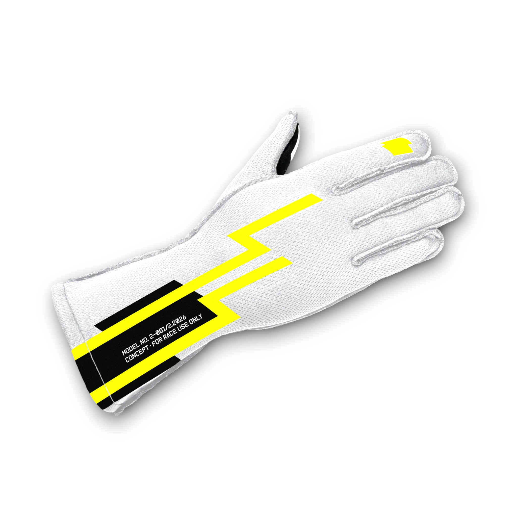 OFFSET CONCEPT FIA Karting Gloves White