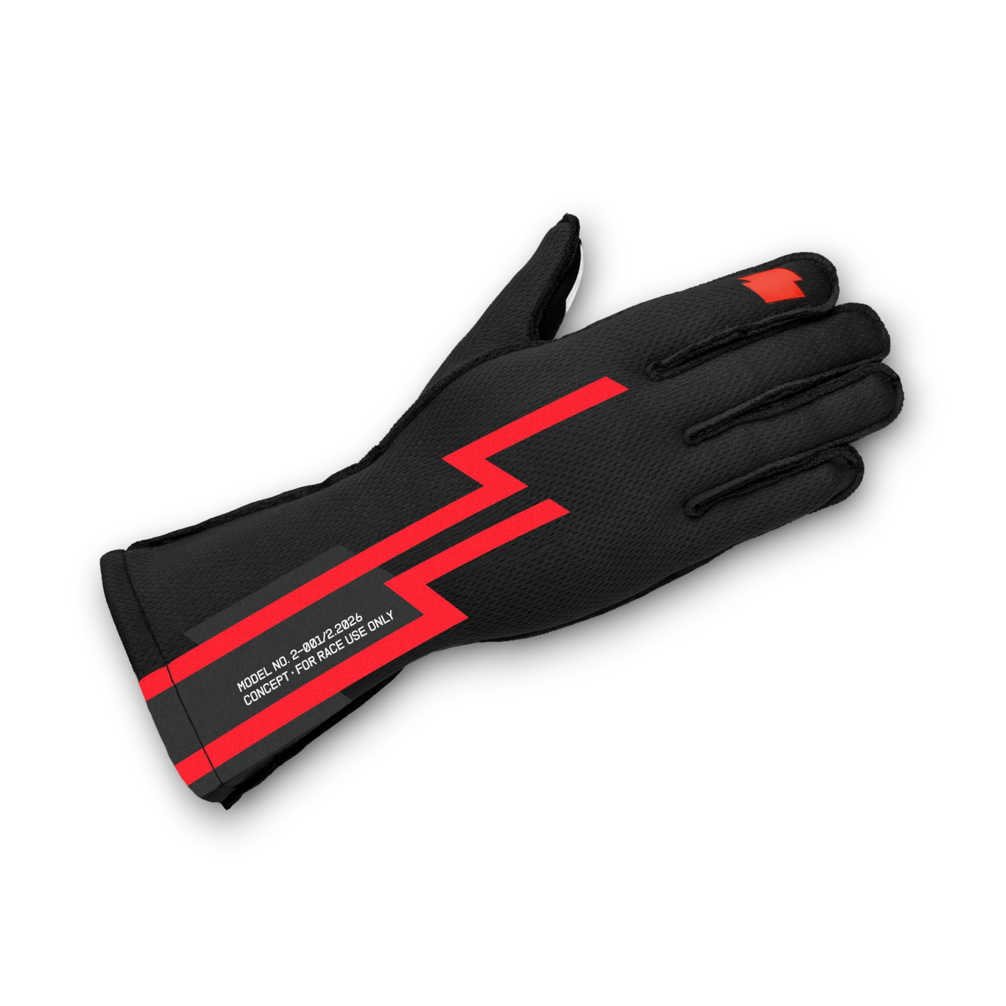 OFFSET CONCEPT FIA Karting Gloves Black Orange